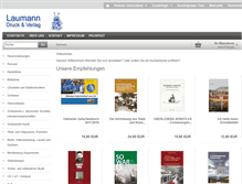 Tablet Screenshot of laumann-verlag.de